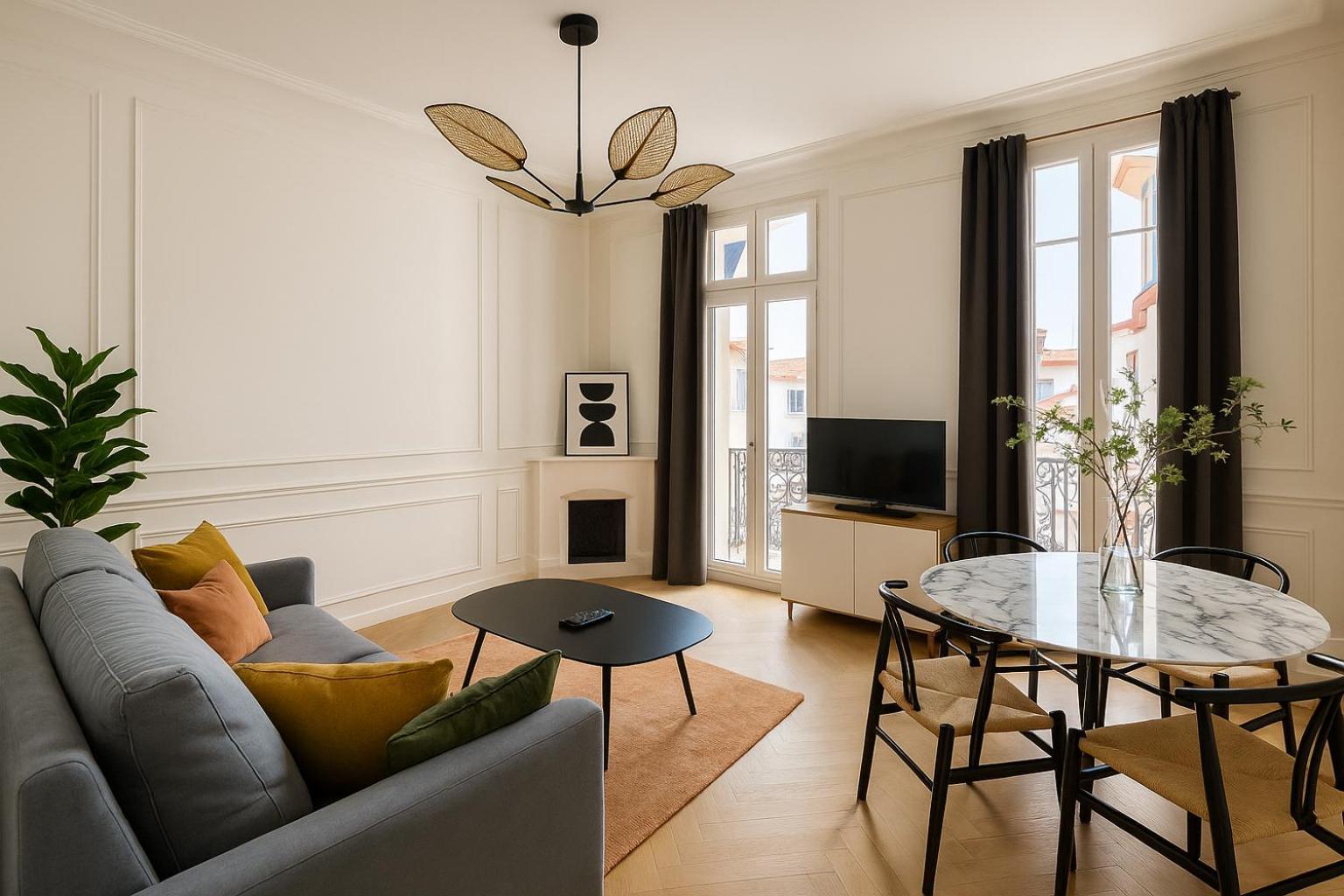 Newly Renovated With Balcony, Ac, Fiber Internet Apartment
